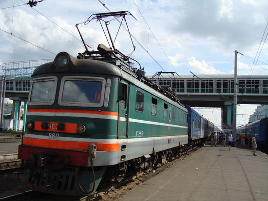 unser Zug Nr.10, Moskau- Irkutsk