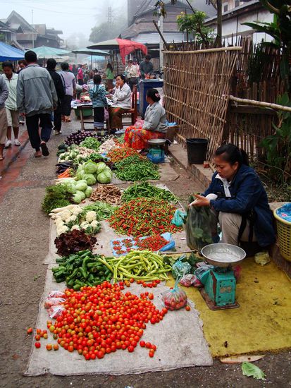 Morning Market mit all seinen Leckereien
Diesmal keine Bilder der Fleischabteilung !