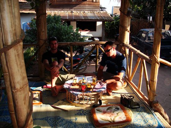 Endlich wieder entspannen im Ethnic Resti in Muang Sing