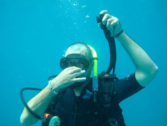 .... und Druckausgleich nicht vergessen!