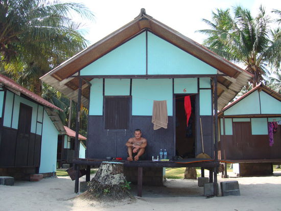 Beim Kaffetrinken auf der Veranda....