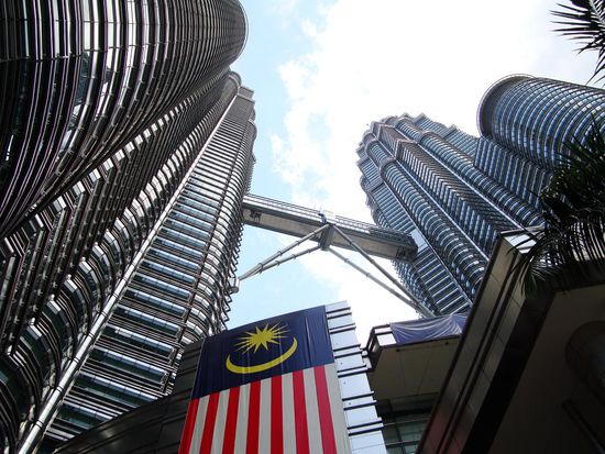 Petronas Towers ohne Touris....