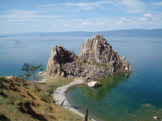 Der Schamanenfelsen darf auch nicht fehlen