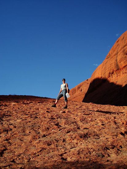 Immer Wasser dabei haben, ganz wichtig 