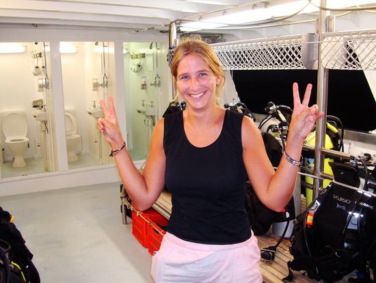 Alles ready zum tauchen 