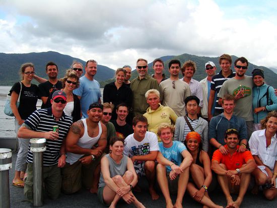 Und das obligatorische Gruppenfoto