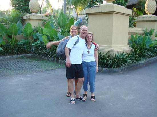Familie Neuhaus in Bali