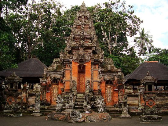 Hindu Tempel im Monkey Forest