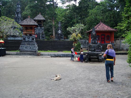 In der Moschee in Suranadi, Dane macht sich auf Aalsuche!