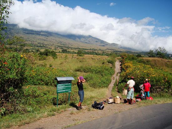 Startpunkt des Treks, jetzt gilt es ernst!