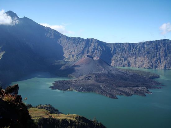 Und wieder auf dem Kraterrand