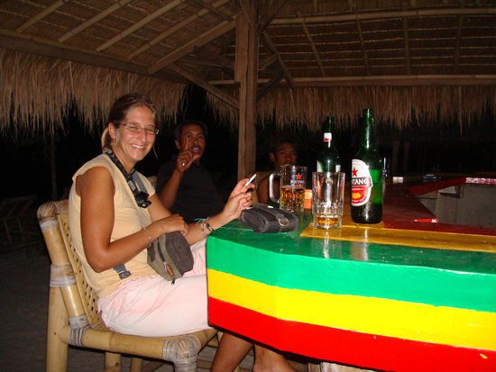 Abendstimmung auf Meno