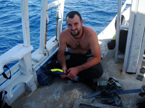 Juhui, bald darf ich ins Wasser springen!