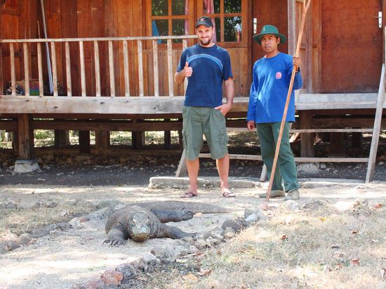 Da durfte Marco aber nahe heran.