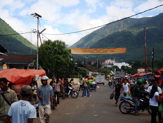 The Streets of Ruteng