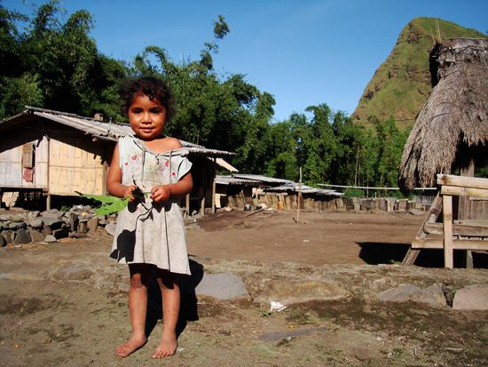 nur die Kleinen waren noch da...