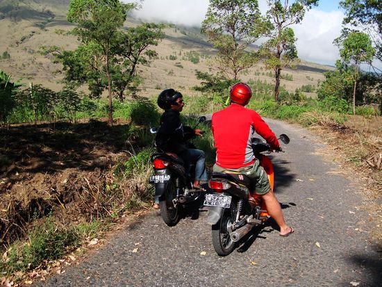 unterwegs mit dem Motobike