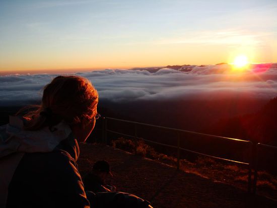 Sonnenaufgang auf dem Kelimutu