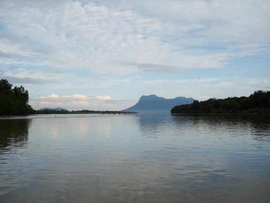 ... fuhren wir durch eine wunderschoene Landschaft.