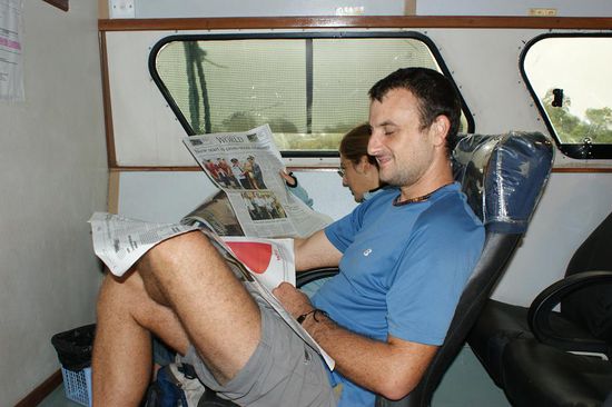 wieder einmal eine Zeitung lesen, lange ist es her... 