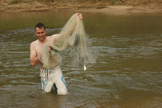 Adi hat Fischli gefangen...juhui