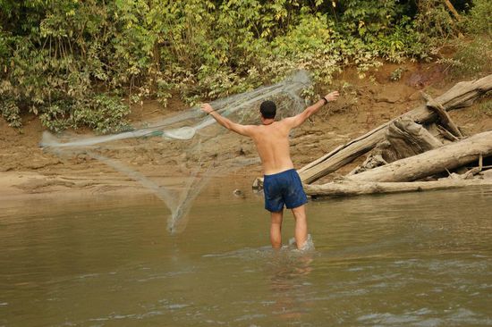 ... und Marco versucht es gerade 