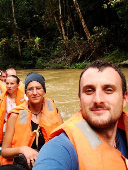 Marco am "freudele" mit der Camera.