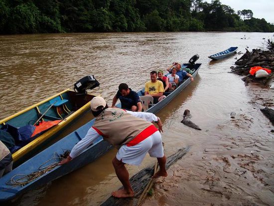Letzte Bootsfahrt im Mulu NP!