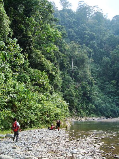 Nur noch ueber den Fluss....