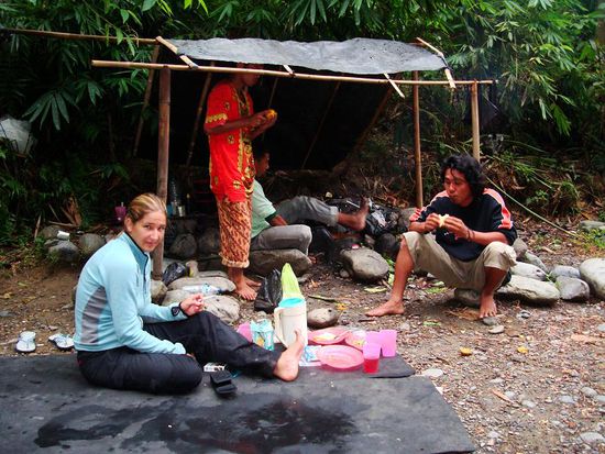 Campstimmung im Dschungel!