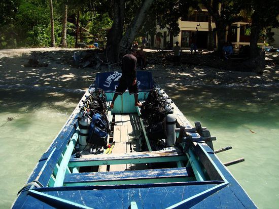 Das war das kleine Tauchboot von Lumbalumba