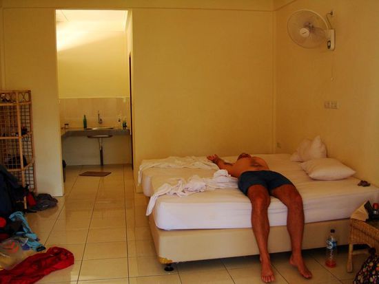 jaja, so viel tauchen macht muede!