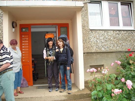 mehr hat nun wirklich nicht in unsere Taschen gepackt - vollgestopft bis oben hin! 