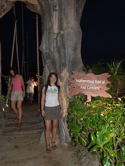 Die Drea am südlichsten Zipfel des südlichen Asiens