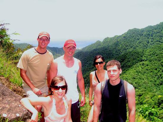 unsere kleine Wandertruppe
