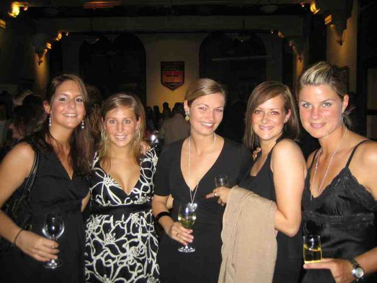 Welcome Cocktail im College.