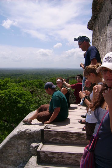 Jaja, immer an der Wand lang ... in diesen Hoehen hatten wirklich alle Respekt!