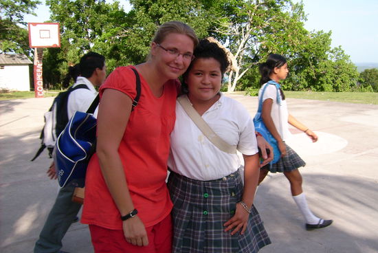 Und Kristel hab ich mir dann persoenlich gegriffen ... die ist faul, aber hat absolut Charakter! Lovely girl!!