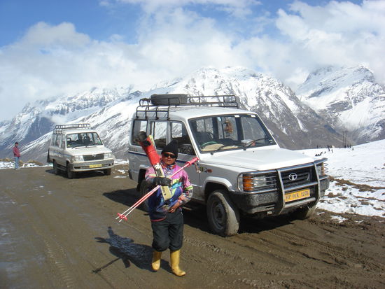 Gummistiefel helfen bei soviel Gipfelpflotsch