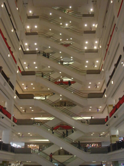 "Kleineres" Shoppingzentrum...