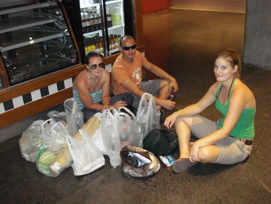 Einkaeufe fuer Silvester!!!