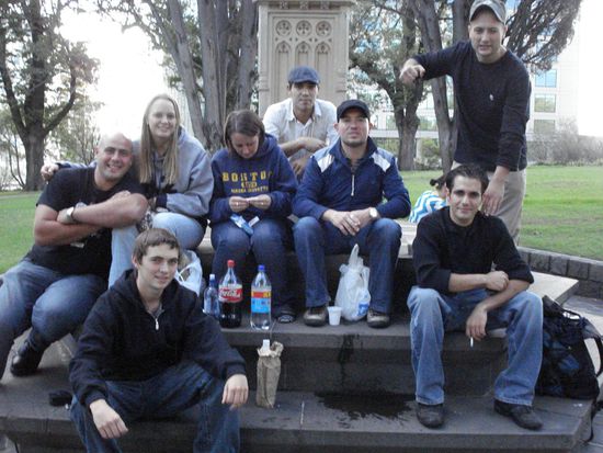 Christmas eve in Melbourne