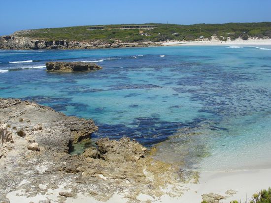 Hanson Bay, der wunderschoene Strand