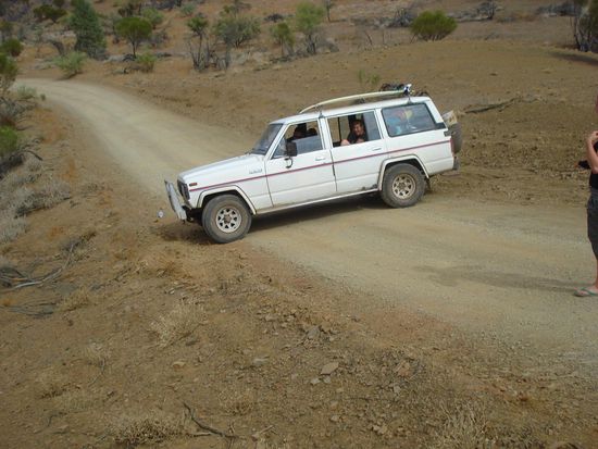 Nach unsere fast-Unfall