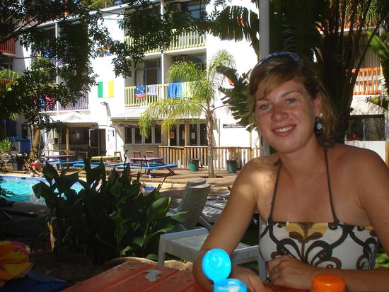 Unser Hostel, wie Urlaub!