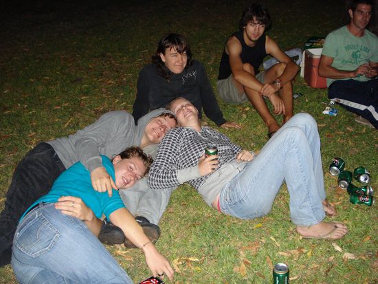 Maren, Sheba, Mareike, Nora, Stefan &amp; Damien