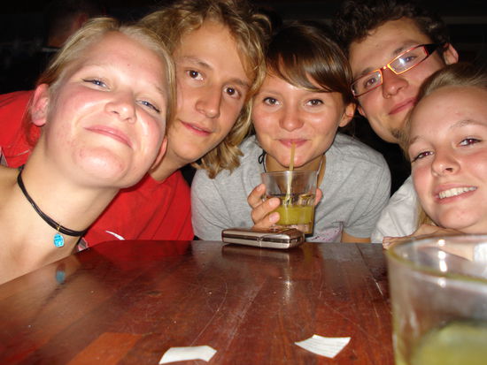 Doro, Michal, Kasia, Tobi und meine Wenigkeit