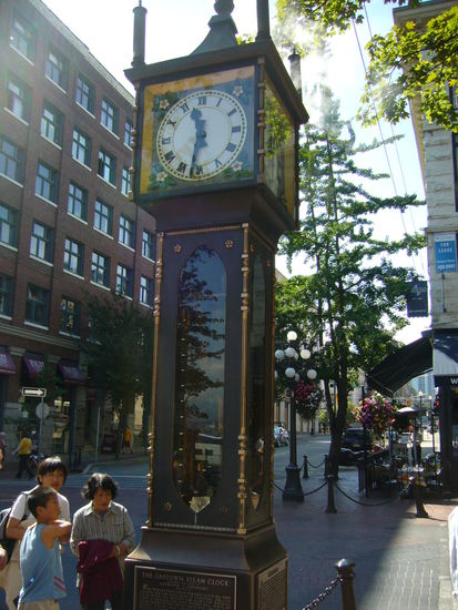 Steam-Clock