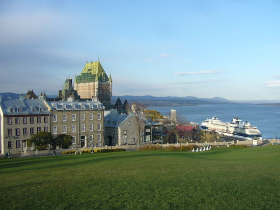 Blick auf Quebec von der Citadelle aus