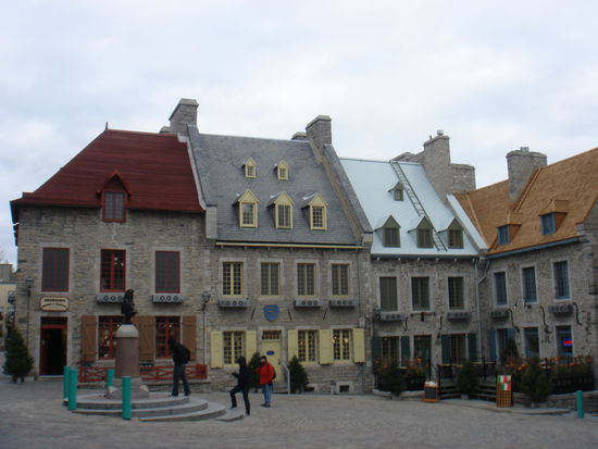 Place Royale, die Geburtsstaette von Quebec